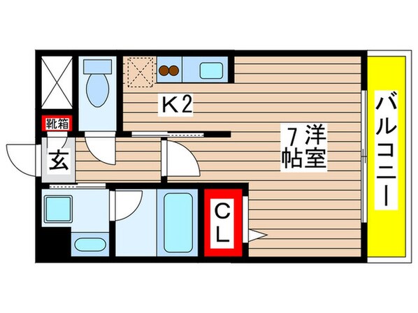 メゾン菊屋の物件間取画像